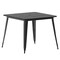 Flash Furniture 36 SQ Table Black Umbrella Top/Black Steel Frame JJ-T14619-90-BKBK-GG - alternate 4